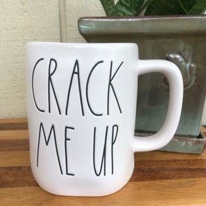 Rae Dunn “CRACK ME UP” mug